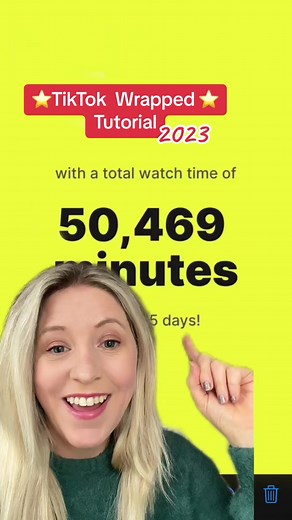 ⭐️TikTok Wrapped ⭐️ Tutorial 2023