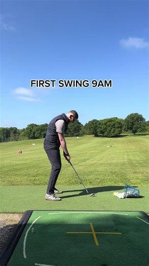30 minutes in to a half day Golf School. Backswing and transition work on the first day and impact training the second day. If you’re keen to get better quickly, Golf School UK is your best bet. #golf #golfcoach #golfcoaching
