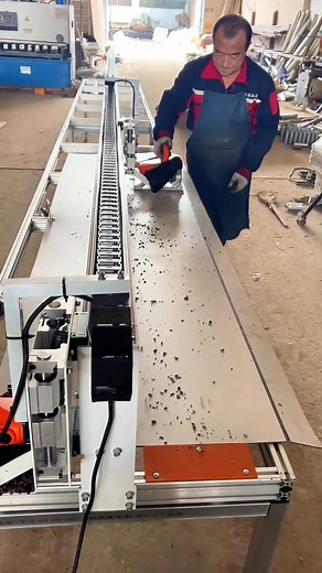 ACM ,Alucobond, ACP cutting and grooving machine. Necessary equipment for facade and cladding works. Bosses in the advertising, construction and decoration industries please mind this machine. Whatsapp number: 8613798478450 #ACP #cladding #facade #curtainwall #groovingmachine #aluminumplastic #slottingmachine #ACM #Alucobond | Woke Machinery Co., Ltd.