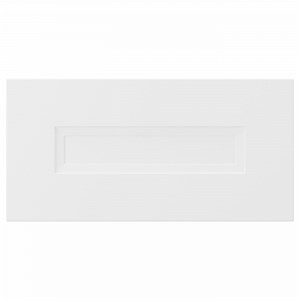 AXSTAD drawer front, matt white, 40x20 cm  - IKEA Norway