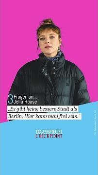 3 Fragen an Jella Haase: Schauspielerin über ihren neuen Kinofilm „Chantal im Märchenland“ #podcast