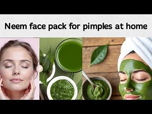 Neem Face Pack for Acne & Pimples | Natural Neem Powder Face Mask for Clear & Glowing Skin