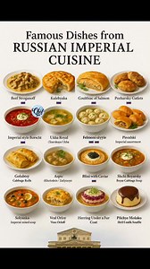 Famous Dishes from RUSSIAN IMPERIAL CUISINE | Chef Jahed