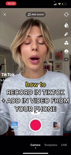 How to Record in TikTok and Add in Video from Your Phone
