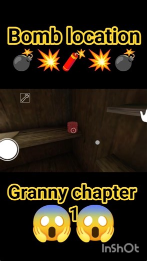 granny chapter 1 Christmas new update bomb location 💣💥🧨💥💣#bomb #granny #christmas #short #video
