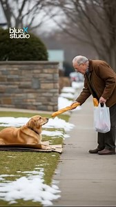 A Simple Meal for a Stray Dog Turned Into a Beautiful Act of Gratitude | Blue-X Universe