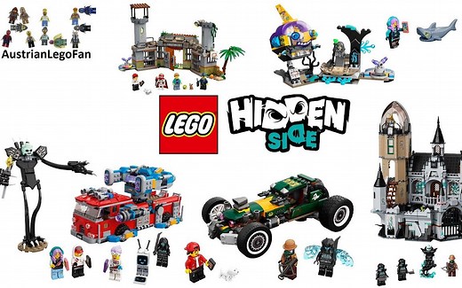 乐高 LEGO Hidden Side 怪奇物语 套装合集 2020速拼评测