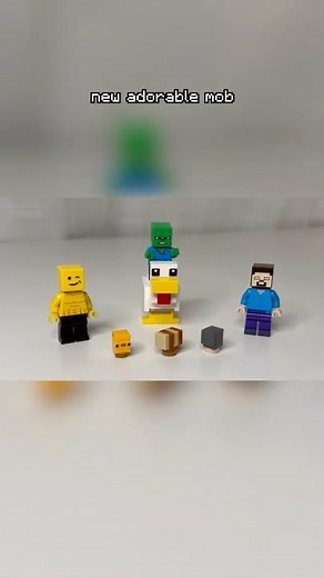 I Built the NEW Baby Chicken from Minecraft with LEGO