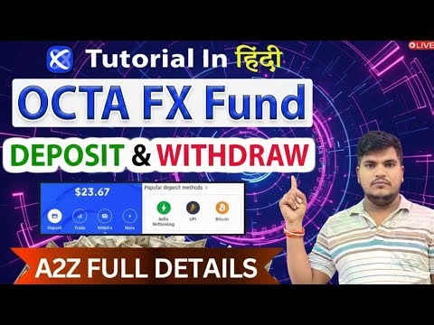 OctaFX Fund Deposit And Withdrawal | Octafx me fund transfer kaise kare | octafx fund withdrawal