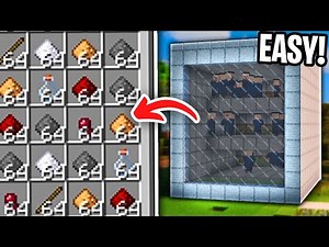 Easiest 1.21 AFK Witch Farm in Minecraft!