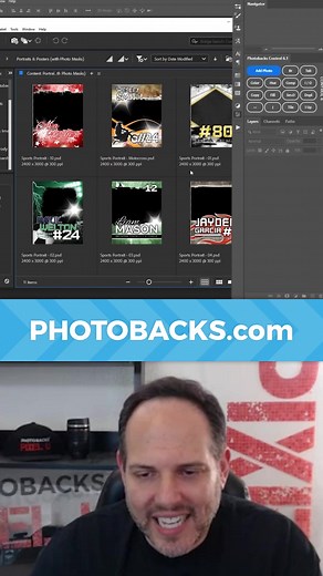 Photobacks Sports Package at www.photobacks.com Easily change the background in seconds for multiple options for clients, family and friends! Create something they will love! #PhotobacksSports #SportsPhotographyMagic #CaptureTheGame #ElevateYourSportsPhotos #GameTimeEdits #SportsDesignsUnleashed #ChampionEdits #SportsPhotoRevolution #LevelUpYourGamePics #PhotobacksGameChanger #SportingMomentsCaptured #ScoreWithPhotobacks #WinningPhotographyPackage #EliteSportsEdits #GameOnPhotobacks #FromFieldTo