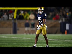 Leonard Moore 2024 Notre Dame highlights vs USC and College Football Playoff