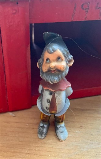 Vintage Plastic Elf or Gnome Figurine – Mid Century Miniature Holiday Display – Retro Decorative Figure - Etsy