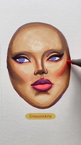 8.2K views · 101 reactions | How to Draw a Realistic Face #howto #lifehack #arttutorial #drawinghack #artteacher #markers #drawingvideos #lifehacks #trending #fyp | CrescentArts | Facebook