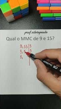 LCM CALCULATION #mathematics #math #enem #exactsciences #basicmathematics
