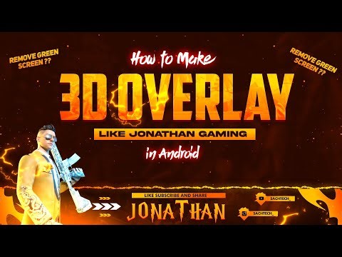 How to Make Animated 3d Overlay on Android | How to Make Animated Gaming Overlay - Pubg/BGMI