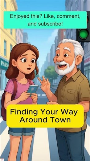Finding Your Way Around Town | Easy English Conversation – Master Common Questions