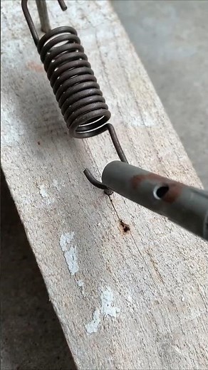 Easy Spring Stretching Trick with Simple Tool Installation #toolhack #diytips #spring #shortsfeed