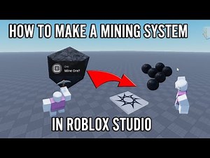How to make a mining system in roblox studio!
