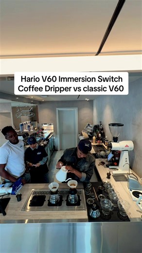 Hario V60 Immersion Switch vs Classic V60 Coffee Brewing