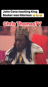 191K views · 4.8K reactions | John Cena mocking King Booker was hilarious  #johncena #wwe #fyp #kingbooker #bookert #raw | Chris Thomas Sr. | Facebook