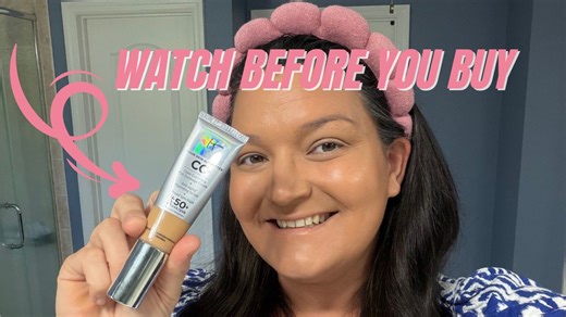 Watch HONEST REVIEW  IT Cosmetics CC Full Coverage Color Correct on Amazon Live