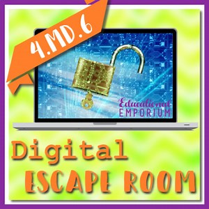 ⭐ NO PREP ⭐ Measuring Angles Escape Room ⭐ 4.MD.6 Activity