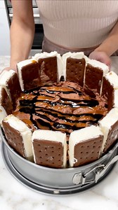 288K views · 1.3K reactions | No bake cake - so good! Girl makes a no bake cake with ice cream sandwiches This original video was produced by Rick Lax, LLC, and Justine Lueder | Home Hacks & Easy Snacks | Facebook