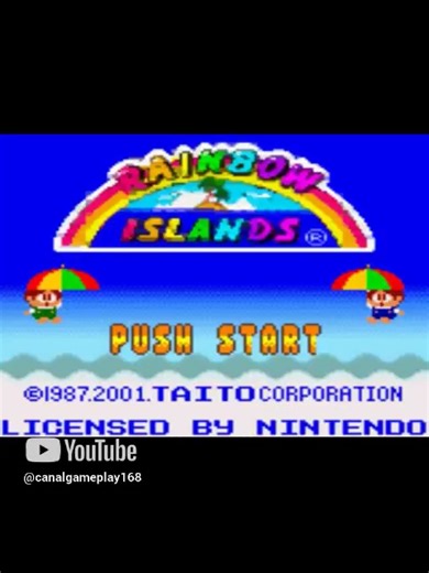 Rainbow Islands Game Boy Color #shorts