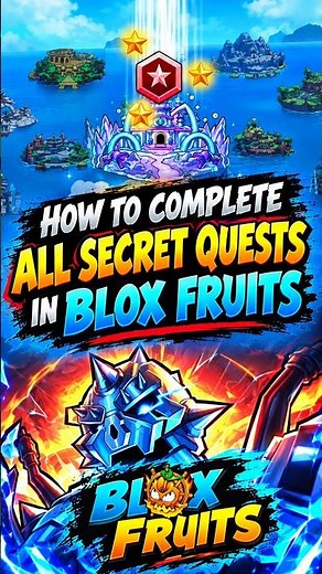 How to Complete ALL Secret Quests in Blox Fruits! 🔥