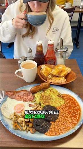 FINDING THE BEST CAFES IN KENT for a proper English Fry up! 🍳 (Ep 20)! #fup #shorts #cafe #fryup