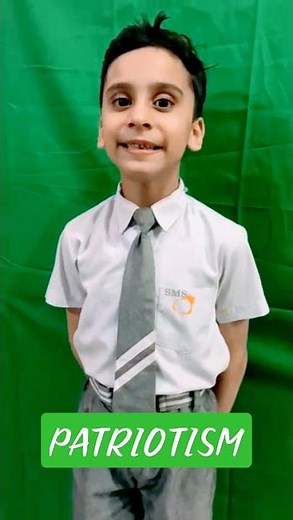 SPEECH ON PATRIOTISM | YASHWIN CHAWLA | CLASS~3|