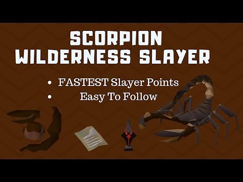 Scorpion Wilderness Slayer Task Guide OSRS (2019)