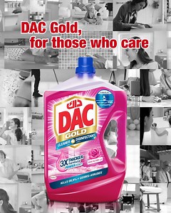 DAC GOLD: All in One Solution for Cleaning & Disinfection, keeping you and your family clean, healthy and protected | DAC Arabia