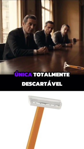 🪒 A Bic enfrentou a Gillette e mudou o mercado dos barbeadores.