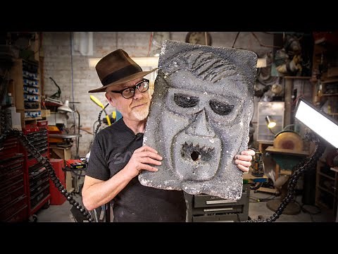 Inside Adam Savage's Cave: Mystery Stone Head from MythBusters