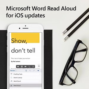 3.4K views · 63 reactions | #MicrosoftWord’s Read Aloud for iOS now has exciting new updates! Read Aloud now has more natural, higher-quality voices and will automatically read your text with the correct language in the correct voice. Try out the latest updates for enhanced reading and writing experiences: https://msft.it/6180Ti4we | Microsoft 365 | Facebook