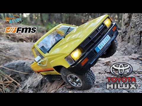 The Indestructible Toyota Hilux By FMS Models | Unboxing & First Drive | Cars Trucks 4 Fun