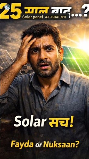 Solar Panel का सच | Fayda या Nuksaan? #vikasdwivedi #solarsystem