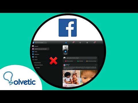 ❌ ⬛ Cómo QUITAR el MODO OSCURO de FACEBOOK en PC