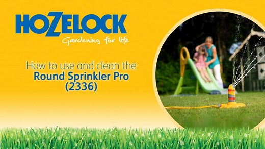 How To | Use & clean the Hozelock Round Sprinkler Pro (2336)