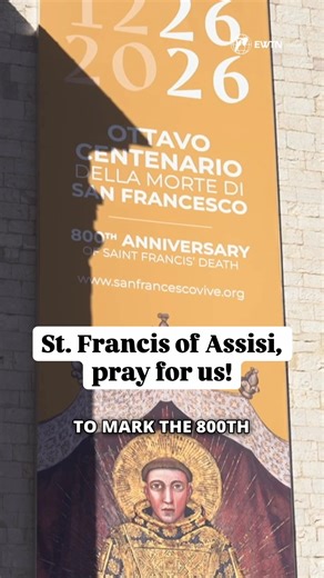 Eight hundred years later, Saint Francis still draws hearts to Assisi. Pilgrims journey from across the world to pray where he founded his order and, during the Holy Year of St. Francis, to witness the extraordinary exposition of his mortal remains. In the quiet of his tomb, his radical poverty, joy, and love for Christ continue to call the faithful to live the Gospel with renewed courage. Discover more on Vaticano now ➡️ https://bit.ly/3MQEPlz #assisi #stfrancisofassisi #franciscans | EWTN Vati