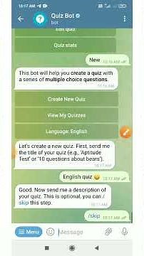 How to create a quizbot in telegram / Telegram par quiz kaise banaye #shorts #quiz #quizbot