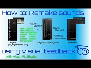 How I recreate sounds with the help of layered spectrograms (visual feedback) #sounddesign