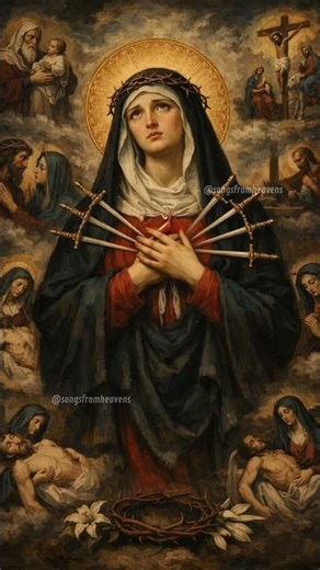 Mater Dolorosa, Ora Pro Nobis 🙏 | Seven Sorrows of Mary|Litany of the Blessed Virgin Mary #litany