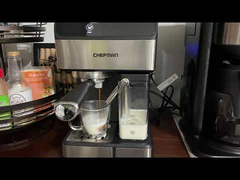 Chefman Espresso Machine Stainless Steel