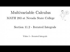 11.2-1 - Iterated Integrals