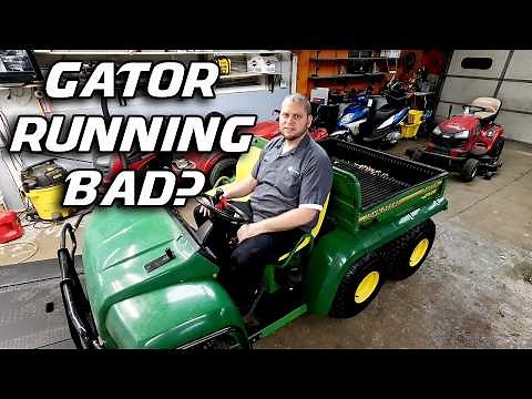 John Deere Gator Won't Start, Running Rough, No Power, Dies Out - Full Diagnostic and Repair On 6x4