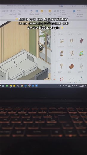 ✨ This is your sign! ✨ Stop wasting hours searching for families 🕐 With Blocks, you work smarter, faster, and enjoy every step! 💜 👉 Try the plugin at blocksrvt.com #Revit #BIM #Blocks #Architects #autodesk | Blocks Revit