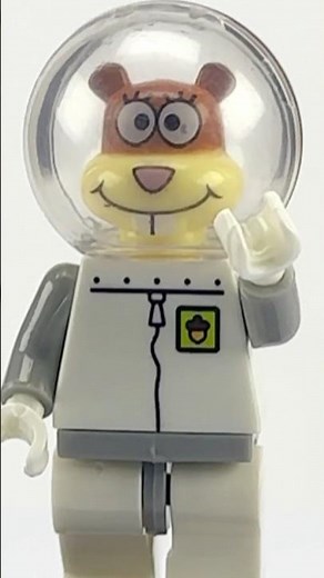 Karate + Science + Minifigures = Sandy Cheeks is BUILT DIFFERENT! 🥋🧠 #legominifigures